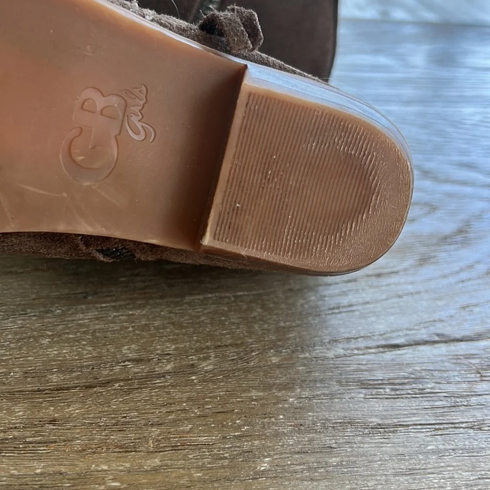 GB girls Dillards leather boots